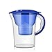 Caraffa filtrante Famiglia Direct Drive Net Bollitore Bollitore Cucina rubinetto Tap Purificatore Acqua Purificatore Portatile Attivato Carbon Cups Filtro Pitcher 2.5L (Color : Blue)