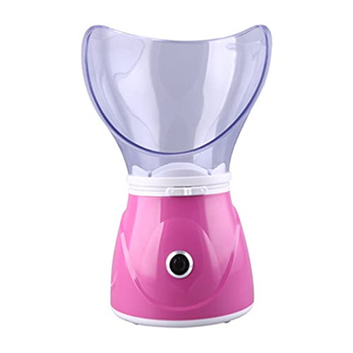Facial Steamer,Professional Spa Home Facial Steamer， Hydration,Pores Cleansing,for Skin Rejuvenate Hydrate Face Steamer (Pink)