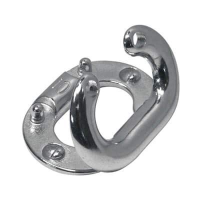 MarineNow Stainless Steel 316 C-Link Split Connecting Anchor Chain Link Marine Grade 08mm (5/16\"), 01-Pack