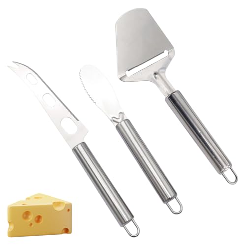 Käsemesser Set,Edelstahl Käsehobel Testsieger,Käseschneider,Cheese Slicer Und...