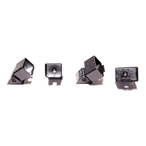Deckorators Swivel Stair Rail Connector - 4pk, Silver Cover