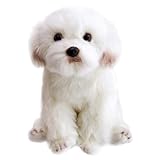 Muñeco de peluche Squishmallows Archie Axolote Rosa baja a su menor precio Wedhapy Perro de Peluche maltés de Peluche de 15.0 in Perro Realista Perro de Peluche maltés Suave Bichon Frise Animal de...