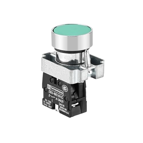 Interrupteur bouton-poussoir XB2-BA vert 22mm 10A pour commande électrique
