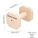 Dingo Gear Apportierholz verdrehte für IPO EXTRA Gewicht 650 Gramm Ausbildung Apportieren Hundetraining Obedience Handarbeit Apport Holz S02503