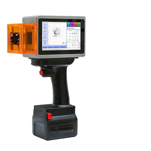PEKOKO L4pro Handheld Portable Laser Marking Machine 5W Suitable for Engraving Glass and Plastic Car Parts Rubber Tires