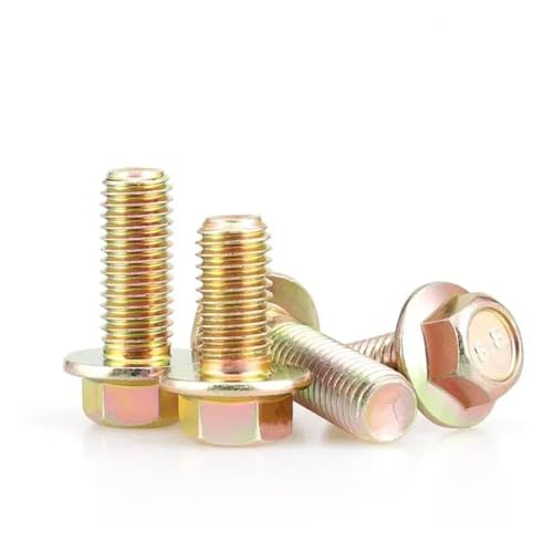8.8 Lecel �J���[�������b�L�Z�p�t�����W�w�b�h�{���g - M5 M6 M8 M10 M12 (5/10/20/60 ��)(40mm,M10-Half thread-5pcs)