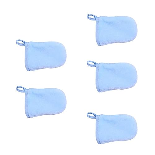 再利用可能なマイクロファイバーフェイスケアタオル フェイシャルクロス メイク落とし クレンジンググローブツール フランネルフェイスワイプ