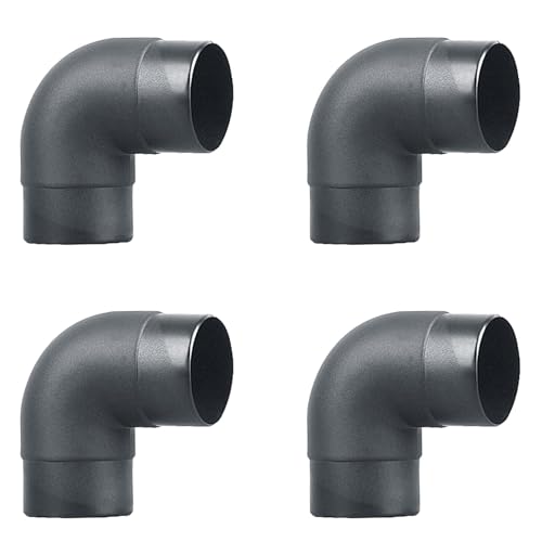 Tuyau réchauffeur d'air 60mm connecteur anti-écrasement coude en L pour échappement habitacle