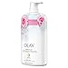 Olay Fresh Outlast Rose Water & Sweet Nectar Body Wash, 30 fl oz, (Pack of 4) Package may vary