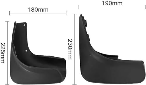 Garde-Boue pour VW Golf 6 MK6 2009-2013 Accessoire Protection Auto - 7