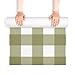 Olive Buffalo Check Foam Yoga Mat | Plaid Exercise Mat