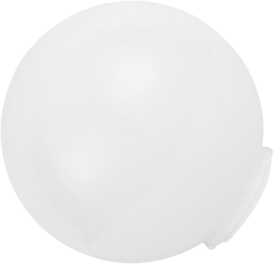 Acrylic Lampshade Globe Cover for Outdoor Wall and Pole Lamps Milk White Sphere Lamp Accessory with Easy Installation Protective Light Cover and Decorative Lighting