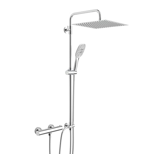 Görbach U-3030 CP Regendusche Duschsystem Komplettset