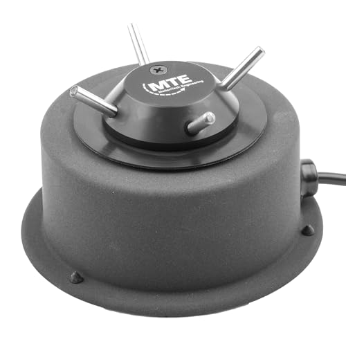 MTE Bewegungstechnik Uhrenbeweger (WTS 4 Anthrazit) bis zu 4 Uhren – Elektronisch gesteuerte Rotation und Pausen – Uhrenbeweger für Automatikuhren – leiser Watch Winder – Made in Germany