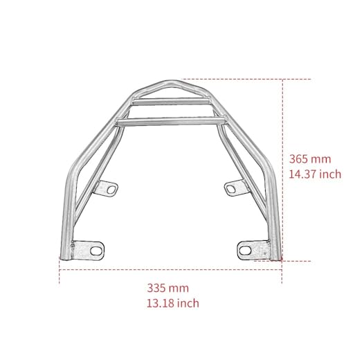 Porte-bagages arrière pour Scrambler 400, Sixty2 et Scrambler 800