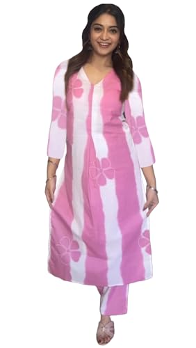 Image of ANNI Designer Women's Ethnic Co-Ord Set | Kurta Pant Set | Kurta Palazzo Set | Stylish Cotton Suit Set for Women, Festival Co-ord