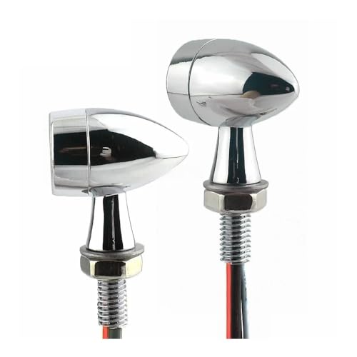 Feu de stop LED pour moto 12V haute luminosité DRL étanche noir