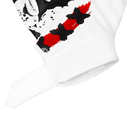 Lisaaz Football Gloves Skin Fit Tight-Stylish Youth Football Gloves Tacky Football Gloves Men | Football Gloves For Kids 8-12 Top Notch Football Receiver Gloves In Adult/Football Gloves Youth Sizes #TOP3