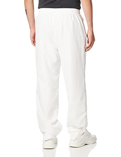 Lacoste Men Sport Taffetta Pant With Side Zip Detail, Xh120T, White, Small #TOP2