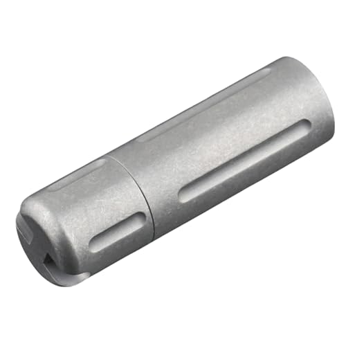 Boîte à pilules de poche étanche métal capsule pilulier voyage