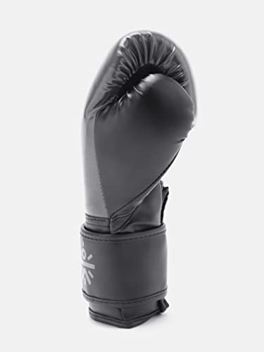 Image of cultsportone Pro Boxing Gloves with Antimicrobial Lining(CS700583 Black 8 oz)