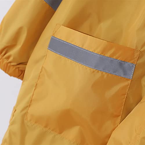 Children's Boys Girls Rain Jacket Hooded Windproof Raincoat Kids Long Sleeve Hoodie Trench Toddler Girl4