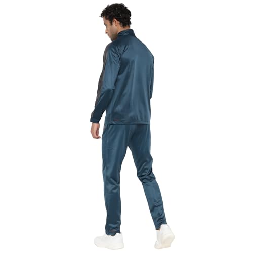 Image of OFF LIMITS Men's Polyester Elan Track Suit (Teal Medium)