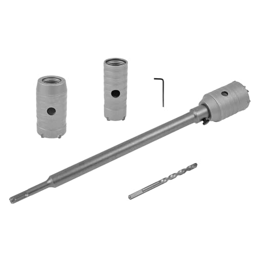 Kit de brocas para concreto 6 piezas con mango redondo antideslizante miniatura 3