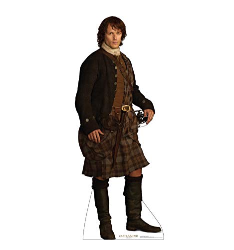 Advanced Graphics Jamie Fraser Life Size Cardboard Cutout Standup - Scottish Version - Starz Outlander