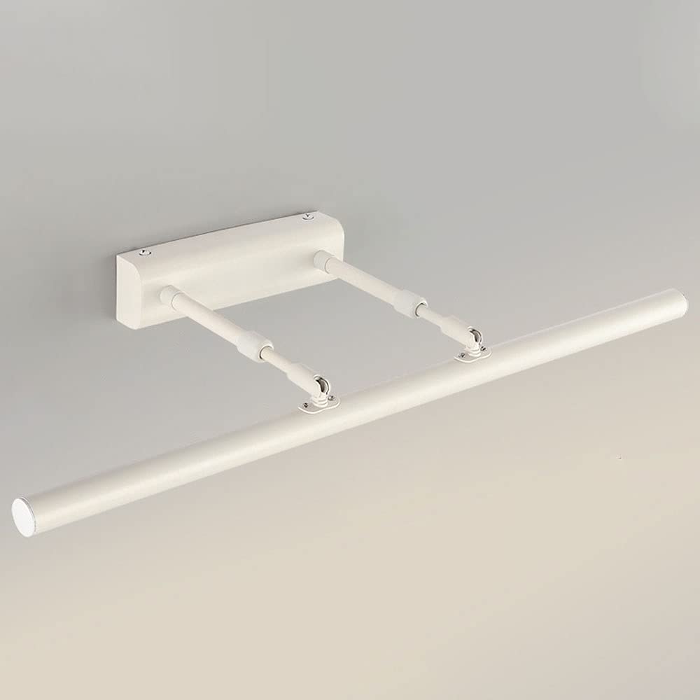 Lámpara delantera de la luz de la vanidad del baño LED 12W, lámpara de iluminación montada en la pared del baño moderno, lámparas de espejo de vanidad ajustables para el baño del gabinete del espejo d