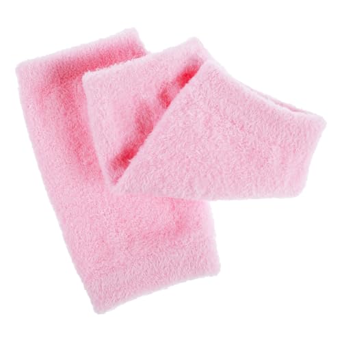Ptwola 1 par de fundas de gel para codos, coderas hidratantes, tendinitis, coderas de tenis, para loción de spa, hidratante, cuidado de la piel seca y agrietada, reduce los entrenamientos, dolor