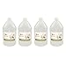 TOA Hydrating Body Spa Massage Oil Unscented Case of 4 Gallons