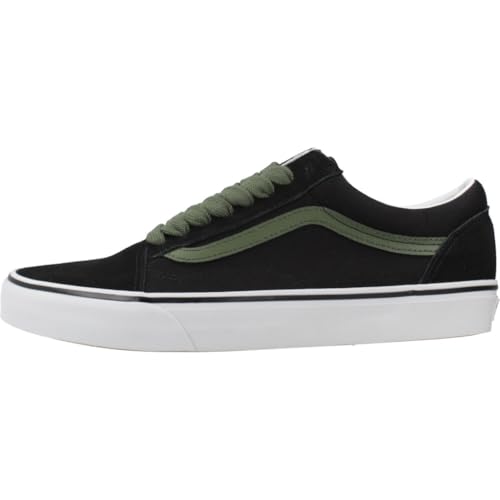 Baskets Vans Old Skool mode mixte adulte en toile et daim noir - 2