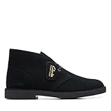 Clarks Homme Desert Bt Evo Racine Accueil Homme Bottines et boots h, Black Sde, 41 EU