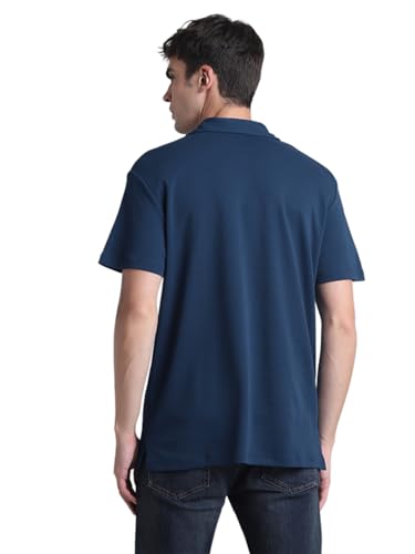 Image of Jack & Jones Polo Collar Slim Fit Pure Cotton T-Shirt