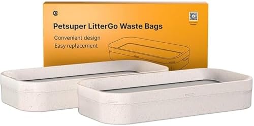 QSMYUYE 2026NEW Selbstreinigende Katzentoilette Müllsack für QSMYUYE PLT01 Selbstreinigende Katzentoilette, Spezialmüllsäcke zum automatischen Verpacken