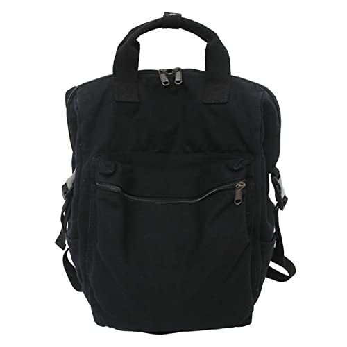 Image of MaxxCloud Vintage Denim Laptop Backpack Casual Canvas Daypack Handbag Purse Lightweight Rucksack Shoulder Bag
