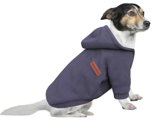 HuaLiSiJi Hunde Hoodie Kapuzenpullis Sweatshirt Fleece Warm und Leicht, Sehr Schön, Bequem und Weich, Super Anzuziehen (3XL, Grau)
