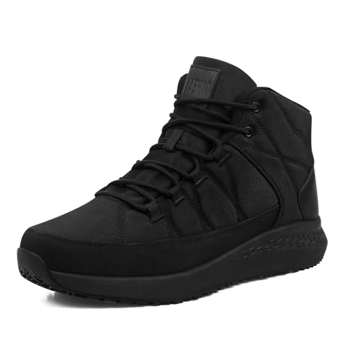 Best Slip Resistant Boots Womens: Top Picks for Safety & Style 14 AEHAO Non Slip Work Boots for Women Slip Resistant Shoes Waterproof Kitchen Chef Food Service Restaurant Working Ankle Boot,Black 7.5