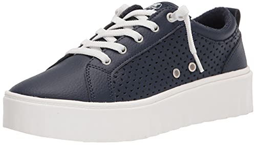 Roxy Women s Sheilahh Slip On Platfrom Sneaker Shoe, Navy 212, 11