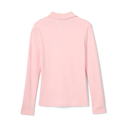 Image of French Toast Girls' Ruffle Collar Polo Shirt with Long Sleeves
