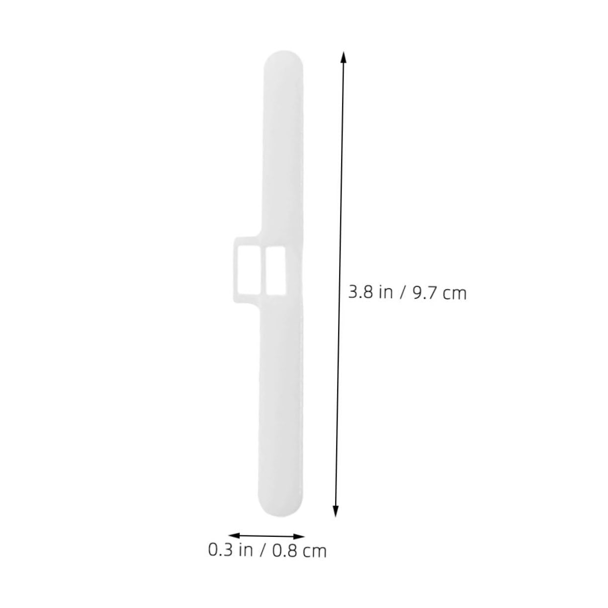 NULYLU 20pcs Double Hole Hangers for Vertical Blinds Curtains Blind Repair Parts