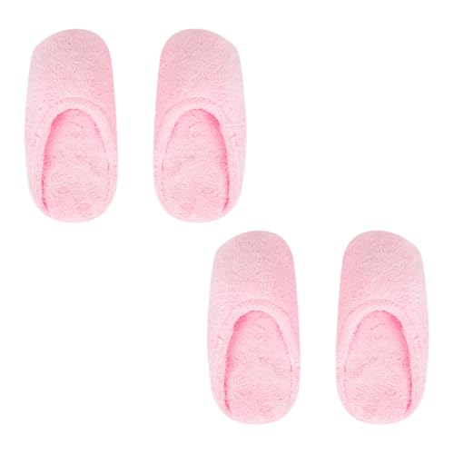 THIRSTY TOWELS Cloud 9 Turkish Spa Slippers - Plush, Washable, Non-Slip Terry Slippers for Women, Men, Kids & Guests, Unisex House Shoes, Holiday Gift