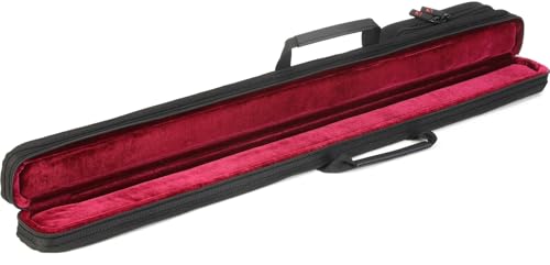 Protec Estojo para violino/viola/violoncelo com bolso de armazenamento, preto, modelo A224