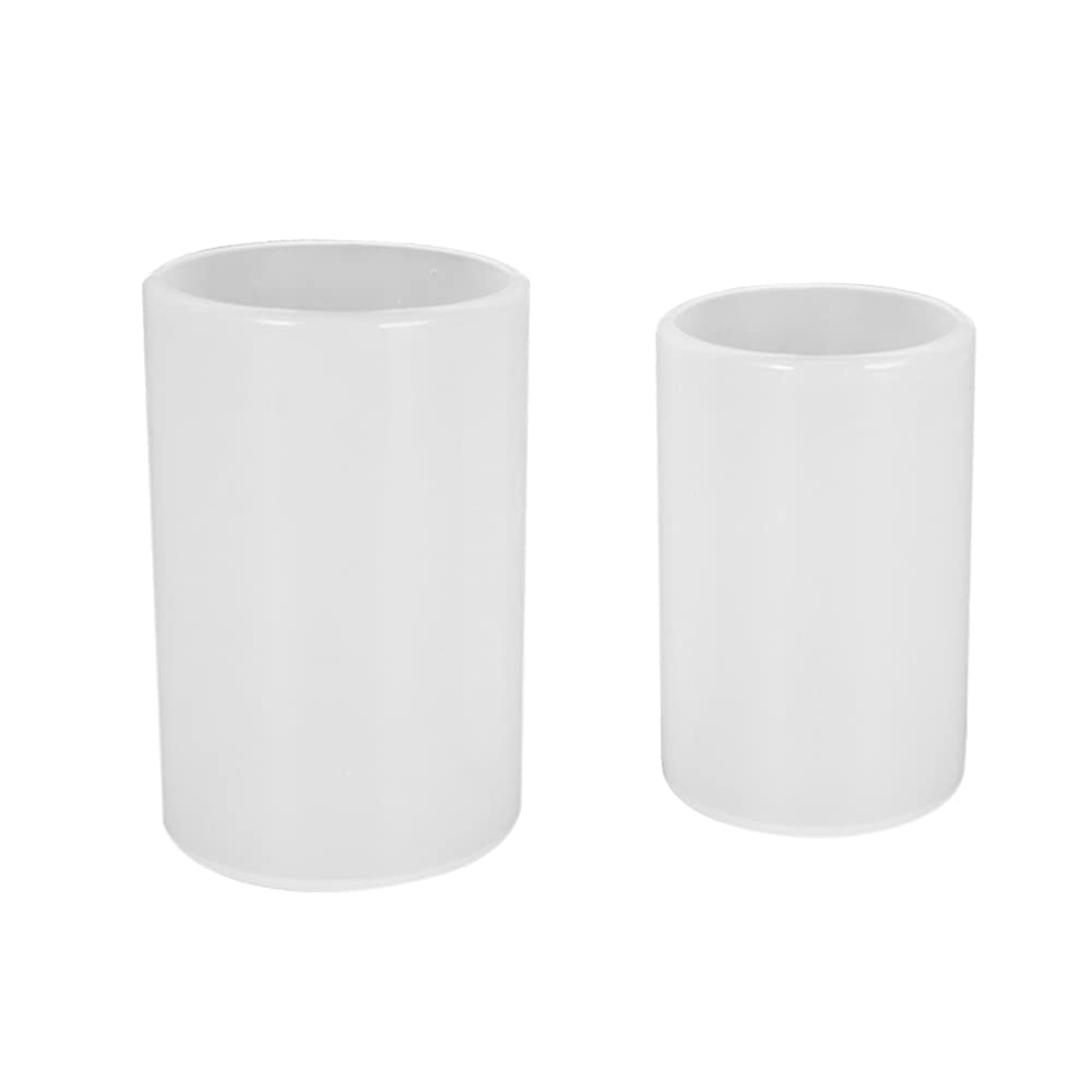 CTRLZS 2 Sizes Cylinder Candle Molds Silicone Mold for Candle Making, Pillar Candles Resin Mould Epoxy Resin Casting Molds