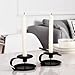 Taper Candle Holders, 2 Count Candlestick Holders, Black Candle Holder Decor