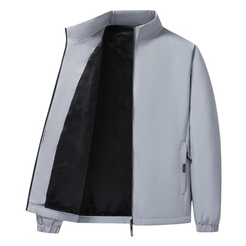 {AWPbg Y n  ۉ h R[g{A Wbv Abv e͐ g Vv y 傫TCY ~  JWA  h t[XWPbg AE^[ ʋ ʊw oR AEghA (4XL,Grey)