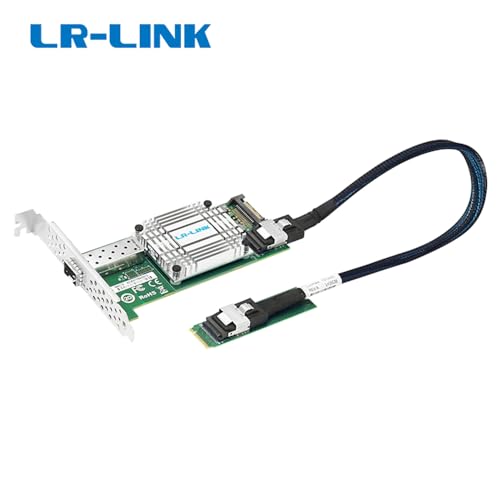 LRES2221PF-SFP+ Adaptador de Red Ethernet 10G Single-Port a SFF-8087/M.2 basado en Intel 82599 miniatura 2