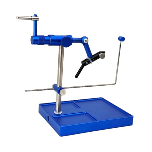 Étau de montage de mouches rotatif et outil portable pour pêcheurs