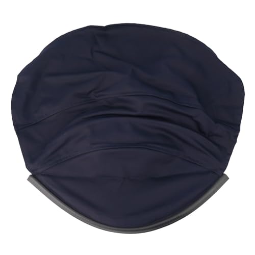 Lawnoval Casco de soldadura, cubierta trasera extendida de cuero y tela, protección completa para la cabeza y el cuello, compatible con la mayoría de cascos, 46 x 43,5 cm